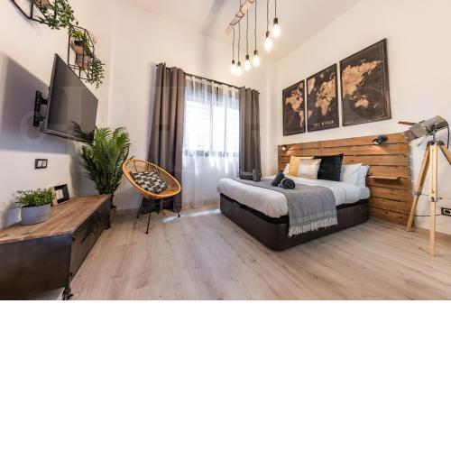 Chic studio with common pool & parking - Center