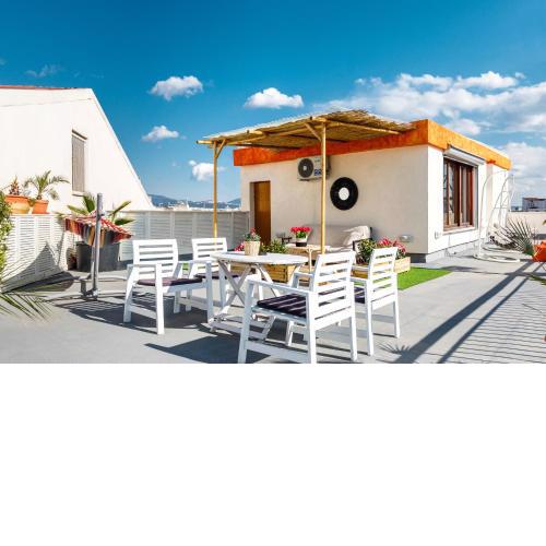 City Center, sea view, BIG PRIVATE TARRACE