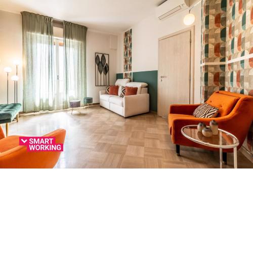 Colorful apartment in Riva di Reno by Wonderful Italy