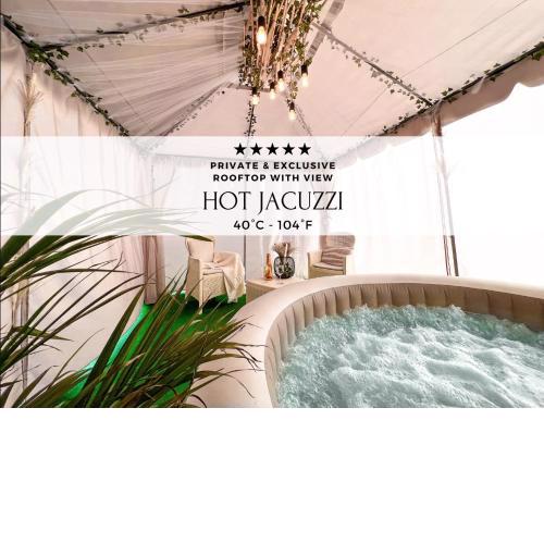 Colosseum Exclusive Apartment - Private Rooftop with Hot Tub and Stunning View