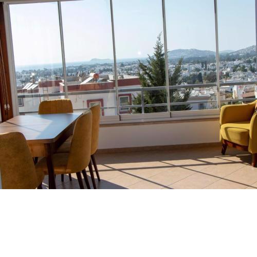 Comfortable Apartment with Splendid Sea View in Turgutreis, Bodrum