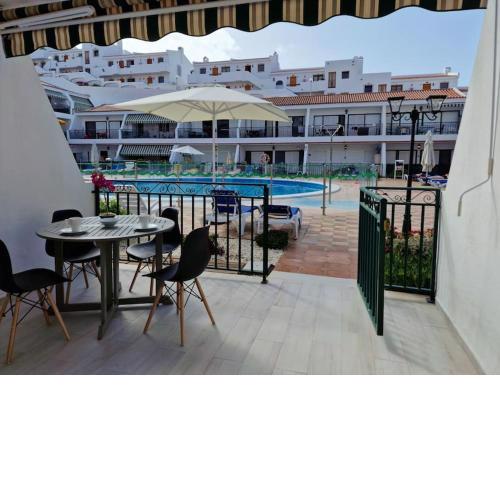 Cómodo y acogedor estudio en complejo con piscina