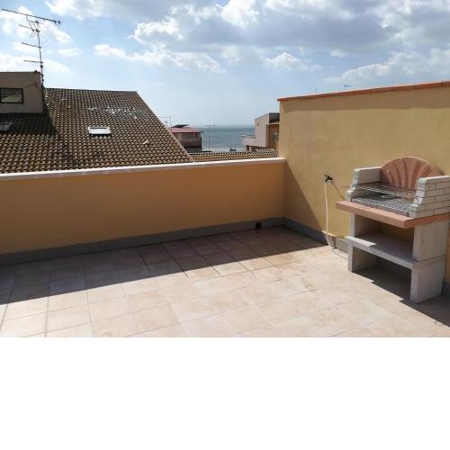 confortevole appartamento in centro con terrazza vista mare
