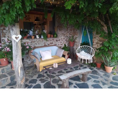 Cortijo La Chaparra 20 minute mountain drive up unmade roads above Lanjaron