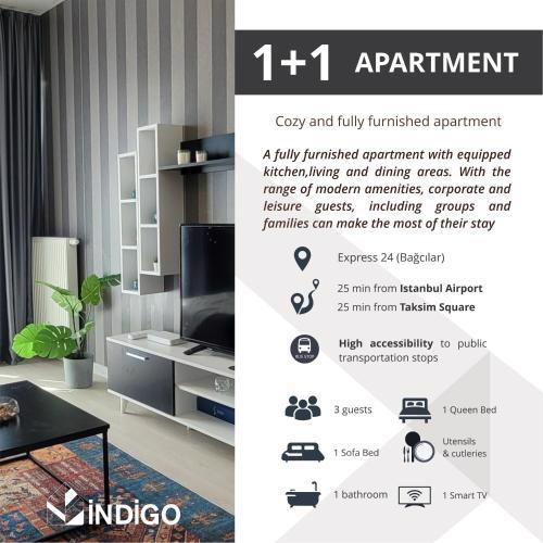 Cosy 1-Bedroom Apartment with Skyline View