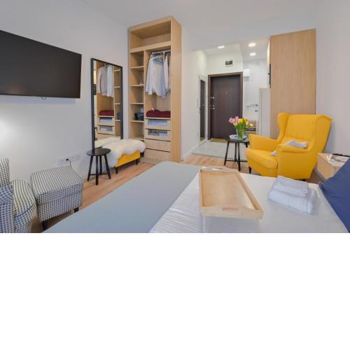 Cosy and Stylish Studio next to Sofia's Central Market Hall