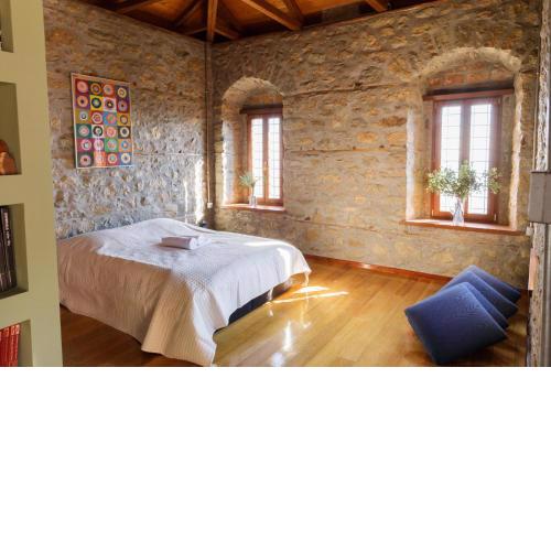 Cottage House in Traditional Greek Village