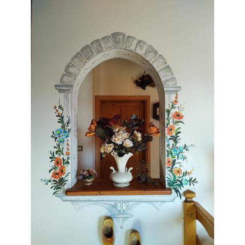 Cottage "Le None"-giardino e porticato