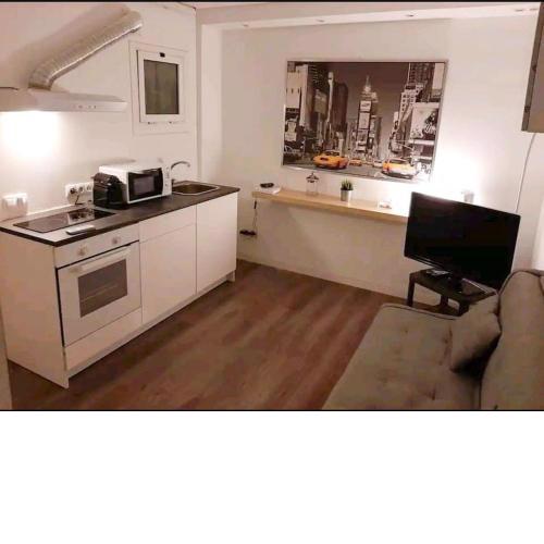 Cozy apartment 1+1 in Barcelona city center WIFI
