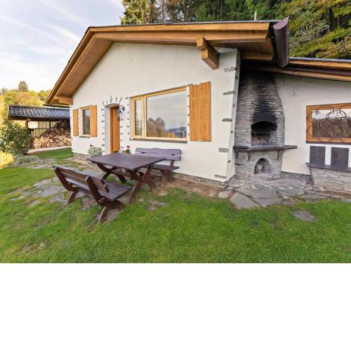 Cozy holiday home with private pool and wood stove in Eberstein Carinthia