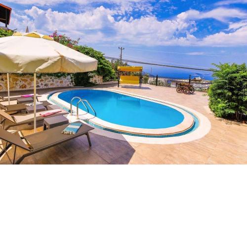 Cozy Kalkan Villa with private pool & sea views