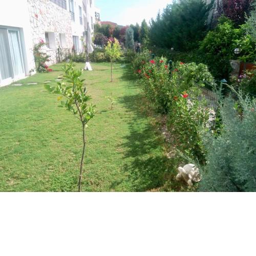 Cozy, modern duplex house with garden and shared swimming pool