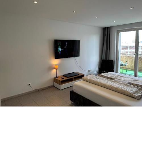 Cozy room with a balcony in Linz