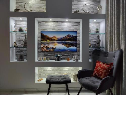 Cozy Sea View Apartment in Paralia