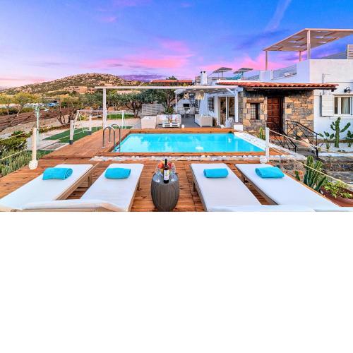Cretan Lodge Heated Pool