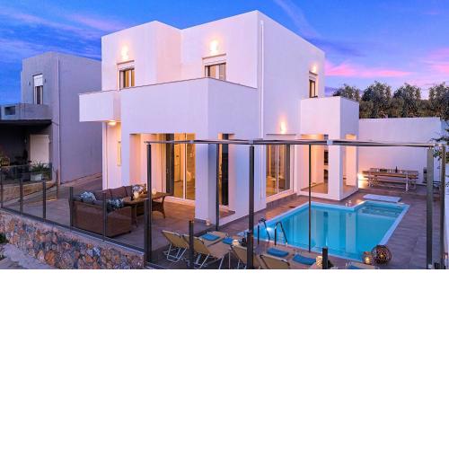 Cretan Sunset Villa Heated Pool