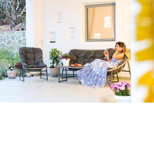 Cycladic Home on the hill with beautiful views!!