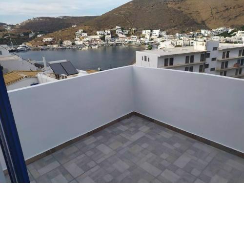 Cycladic house with a stunning view