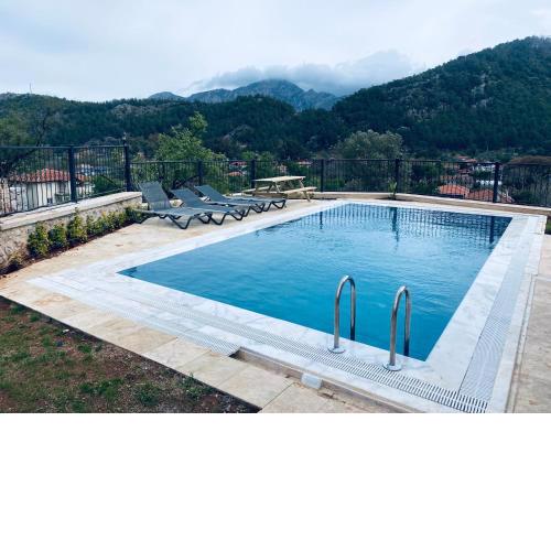 DADYA VİLLA 3 - Marmaris Turgut da özel havuzlu denize yakın lüks villa