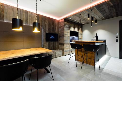 Das luxuriöse alpine Apartment