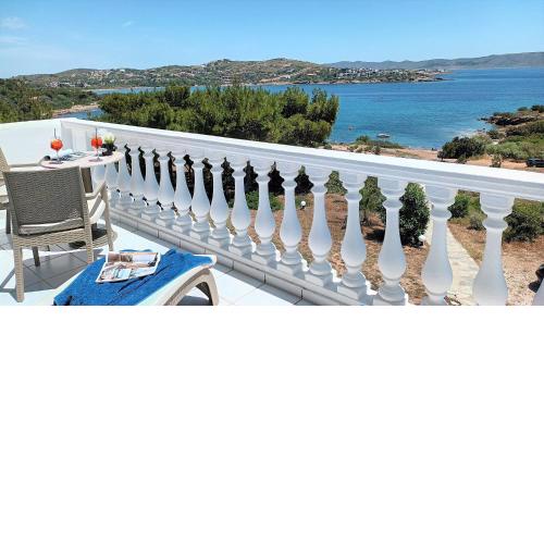 Dea Del Mare complex in front of the sea.