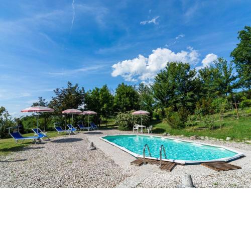 Delightful Holiday Home in Cagli with Shared Swimming Pool