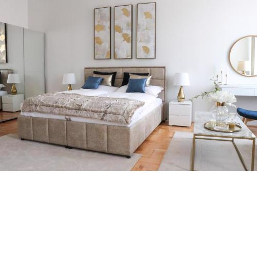 Deluxe apt with 2 bedrooms and AC