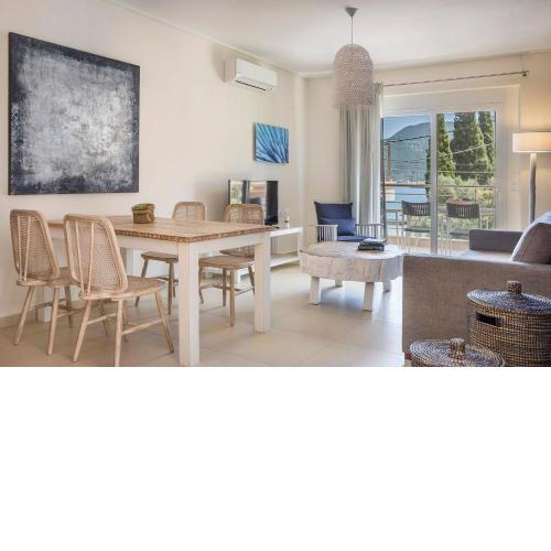 Deluxe Kefalonia Apartment Apartment Myrtillo 1 Bedroom Pool Sea View Karavomilos