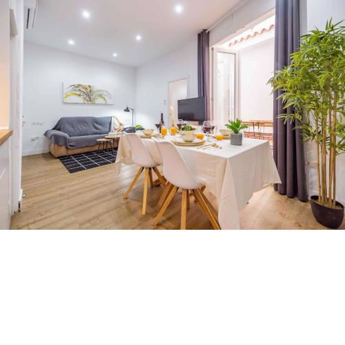 Deluxe Marmoles Apartment con Terraza