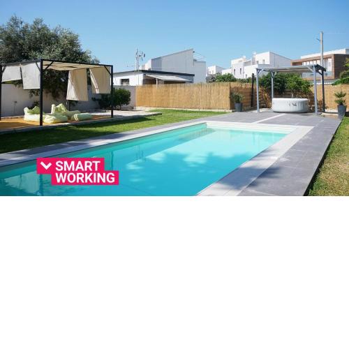 Dependance in Villa con piscina