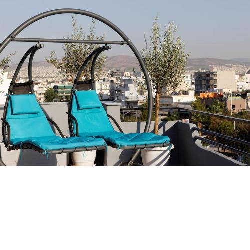 Designer loft in heart of Athens nightlife