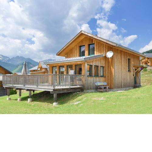 Detached modern wooden chalet in Hohentauern Styria with sauna