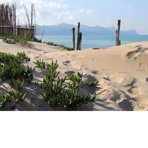Dune Dorate Home con veranda e vista mare ad Alcamo marina