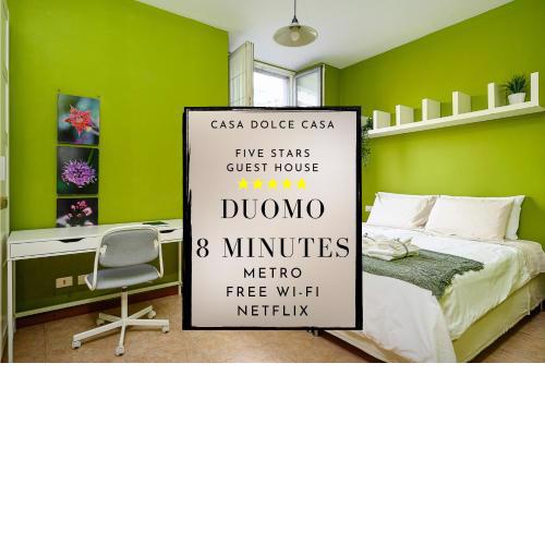 DUOMO 8 Minutes Warm typical apartment with free Wi-Fi, Netflix & Metro Station