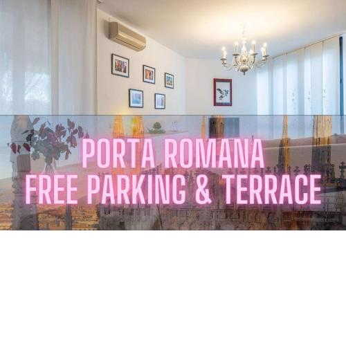 [Duomo-PortaRomana]XXL HOME terrace & free parking
