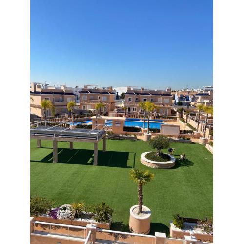 Duplex campoamor heated pool
