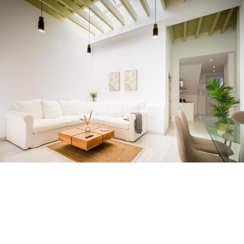 Duplex con terraza junto a Sierpes