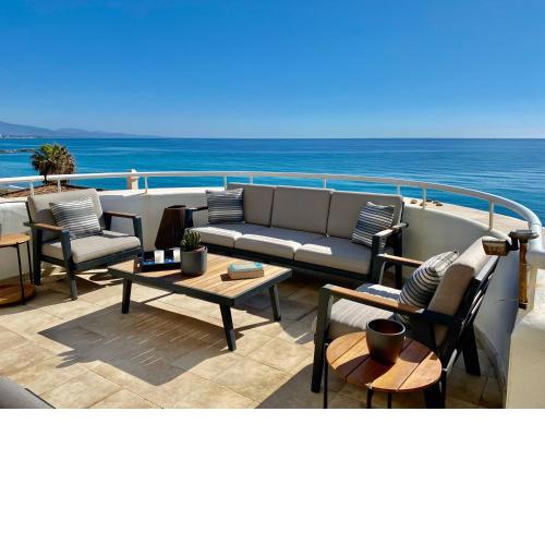 E18 Primera línea playa - Espectacular dúplex, vistas únicas- Estepona