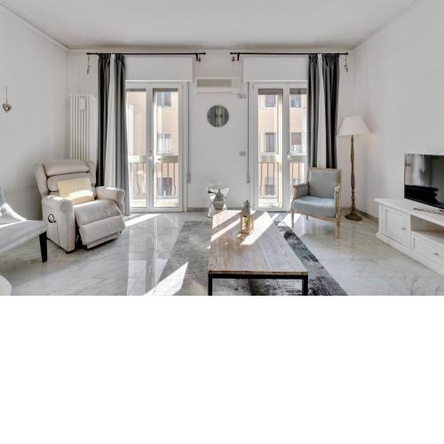 Elegant Blue Apartment