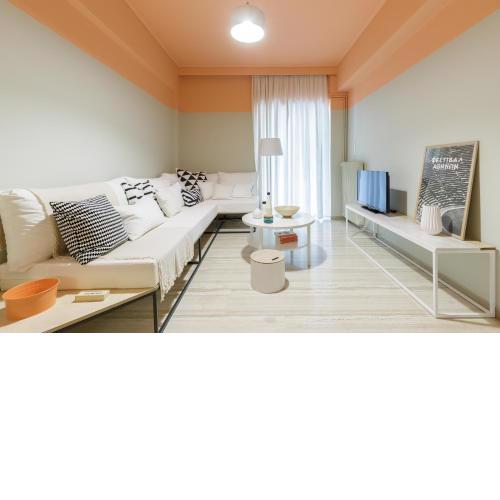 elegant coral apartment