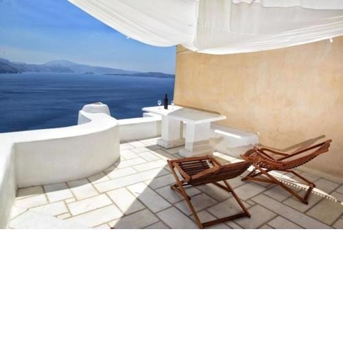 Elegant Santorini House Villa Bliss Caldera View-Outdoor Hot Tub Oia