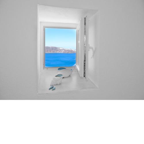Elegant Santorini House Villa Windmill Caldera View-Outdoor Hot Tub Oia