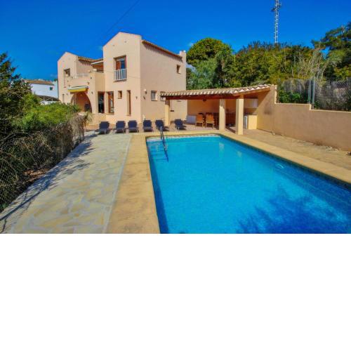 Emma - sea view holiday home with private pool in Benissa