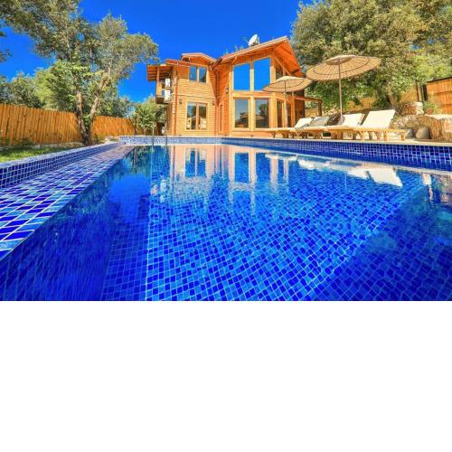 Enchanting Villa with Pool Surrounded by Nature in Kas, Antalya