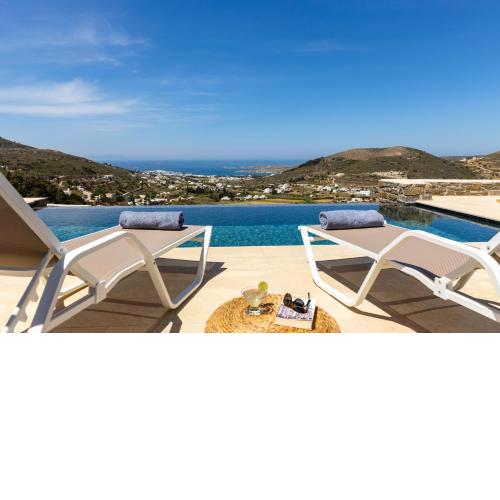 Eneos Villa #2 Pool & Sea view, Paros