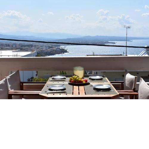 Eolia apartment with panoramic Chania view