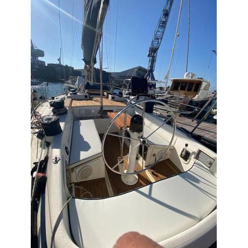 EPIZEFIRI classic sailboat, barca a vela 40 piedi