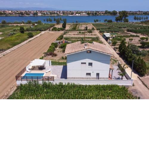 Estel - Chalet a 200m del Río Ebro con piscina privada y barbacoa
