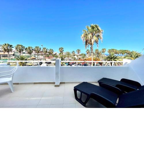 Estudio con bonita vista, Wifi,piscina,cerca playa em Tenerife Sur