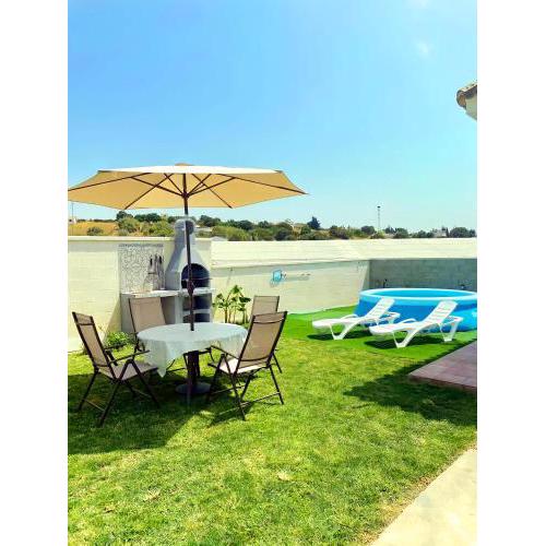 Estudio con jardín privado y Barbacoa
